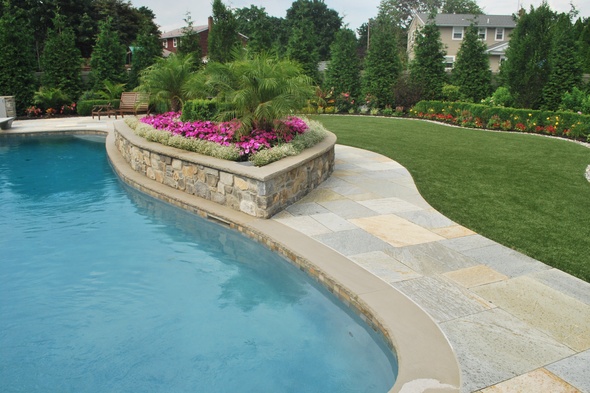 Oakley Artificial Turf Poolside
