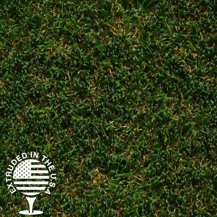 artificial grass that is green and yellow