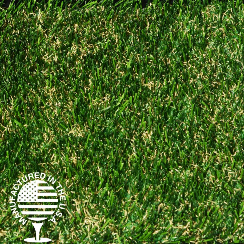 Close-up of spring green artificial grass turf, manufactured in the USA, featuring durable fibers designed for sports fields, playgrounds, and high-traffic landscape applications by Southwest Greens. Close-up of spring green artificial grass turf, manufactured in the USA, featuring durable fibers designed for sports fields, playgrounds, and high-traffic landscape applications by Southwest Greens.