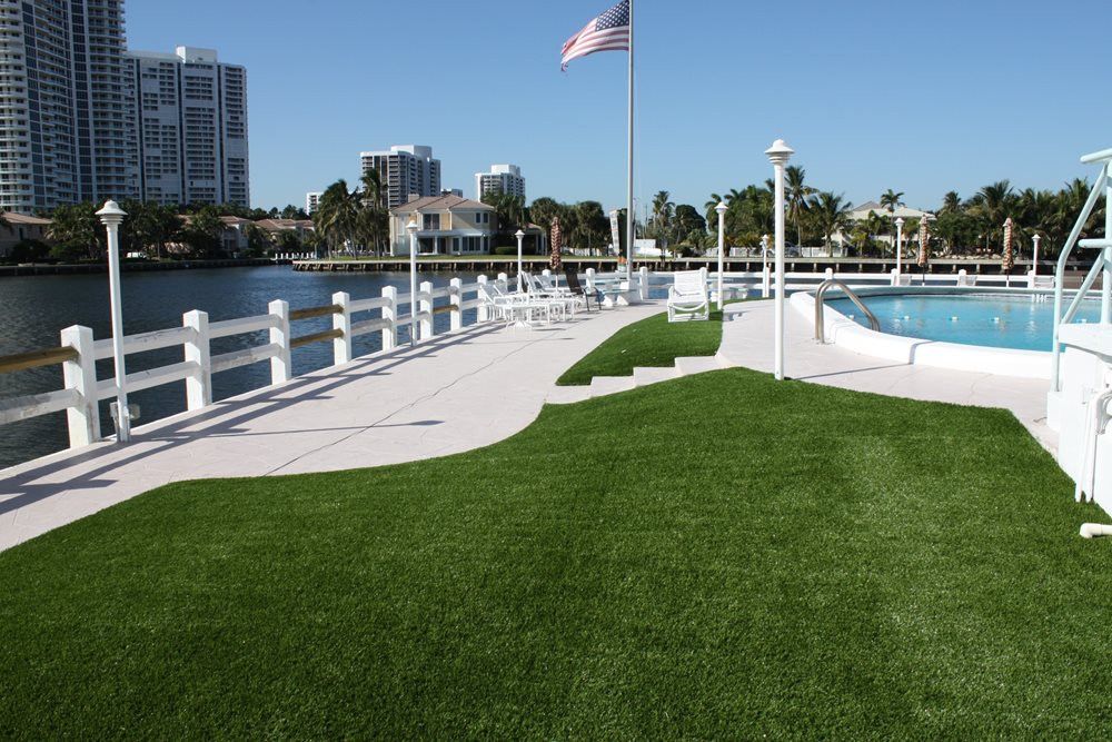 Oakley artificial grass landscaping